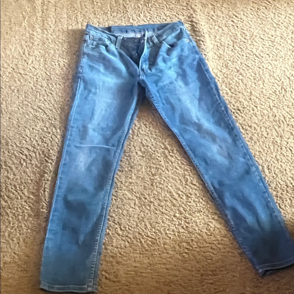 Levi's Medium Blue Slim Straight Jeans